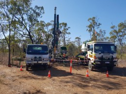 QLD gold mine drilling programmes